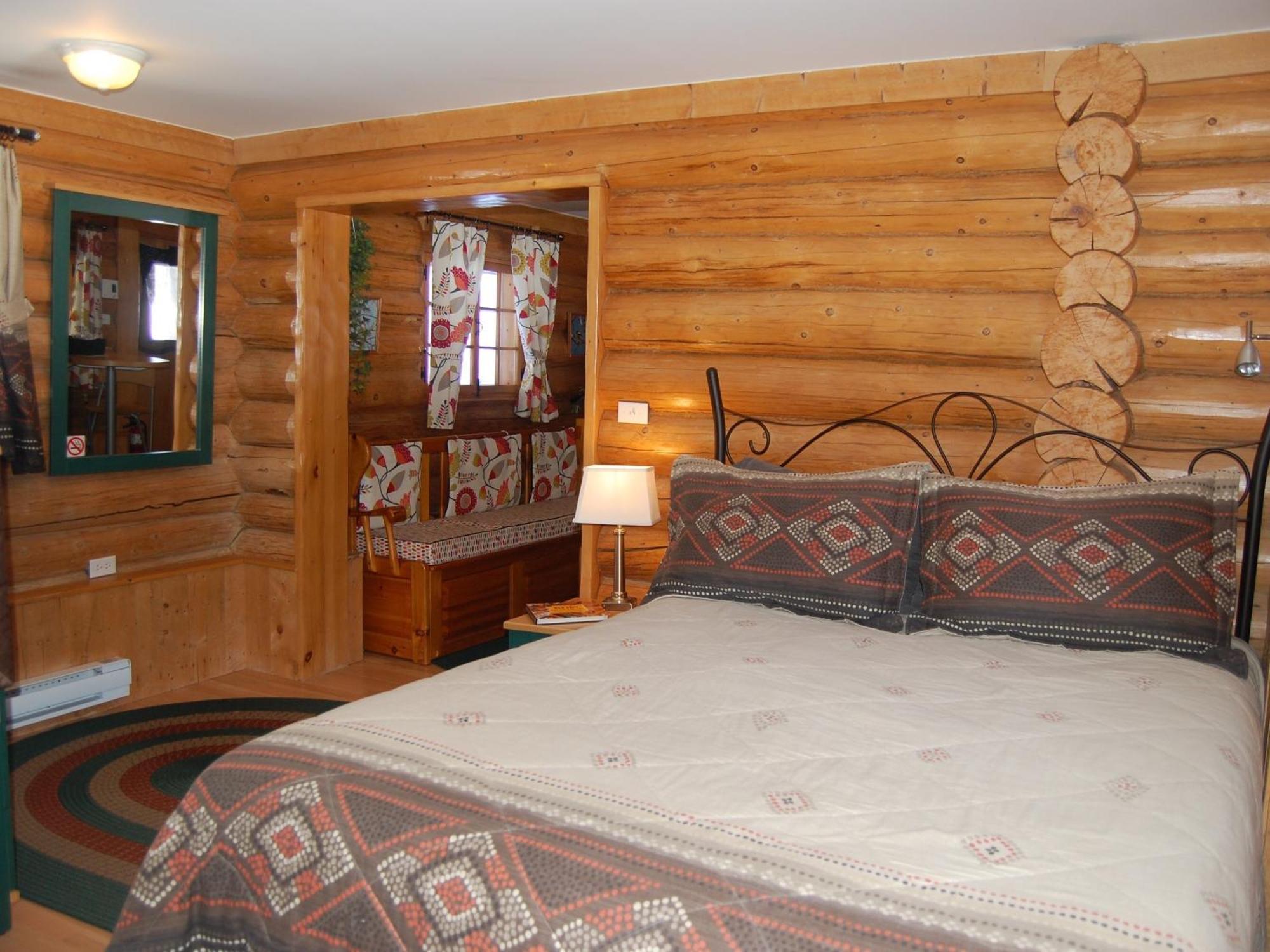 Domaine Le Bostonnais - Le Village En Bois Rond La Tuque Oda fotoğraf