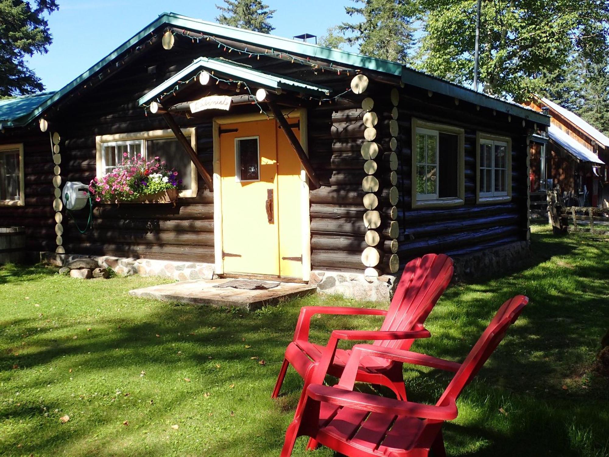Domaine Le Bostonnais - Le Village En Bois Rond La Tuque Oda fotoğraf