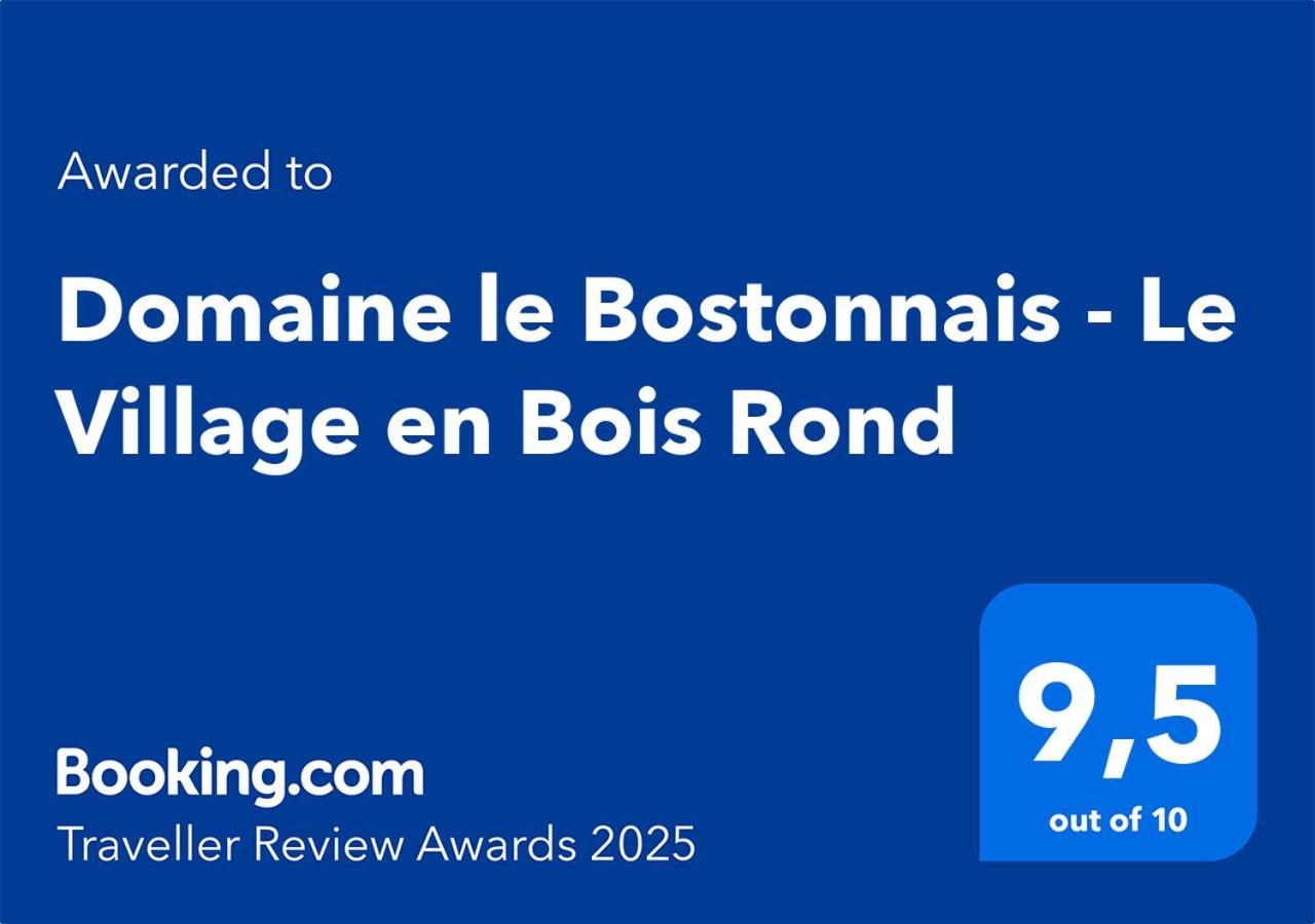 Domaine Le Bostonnais - Le Village En Bois Rond La Tuque Dış mekan fotoğraf